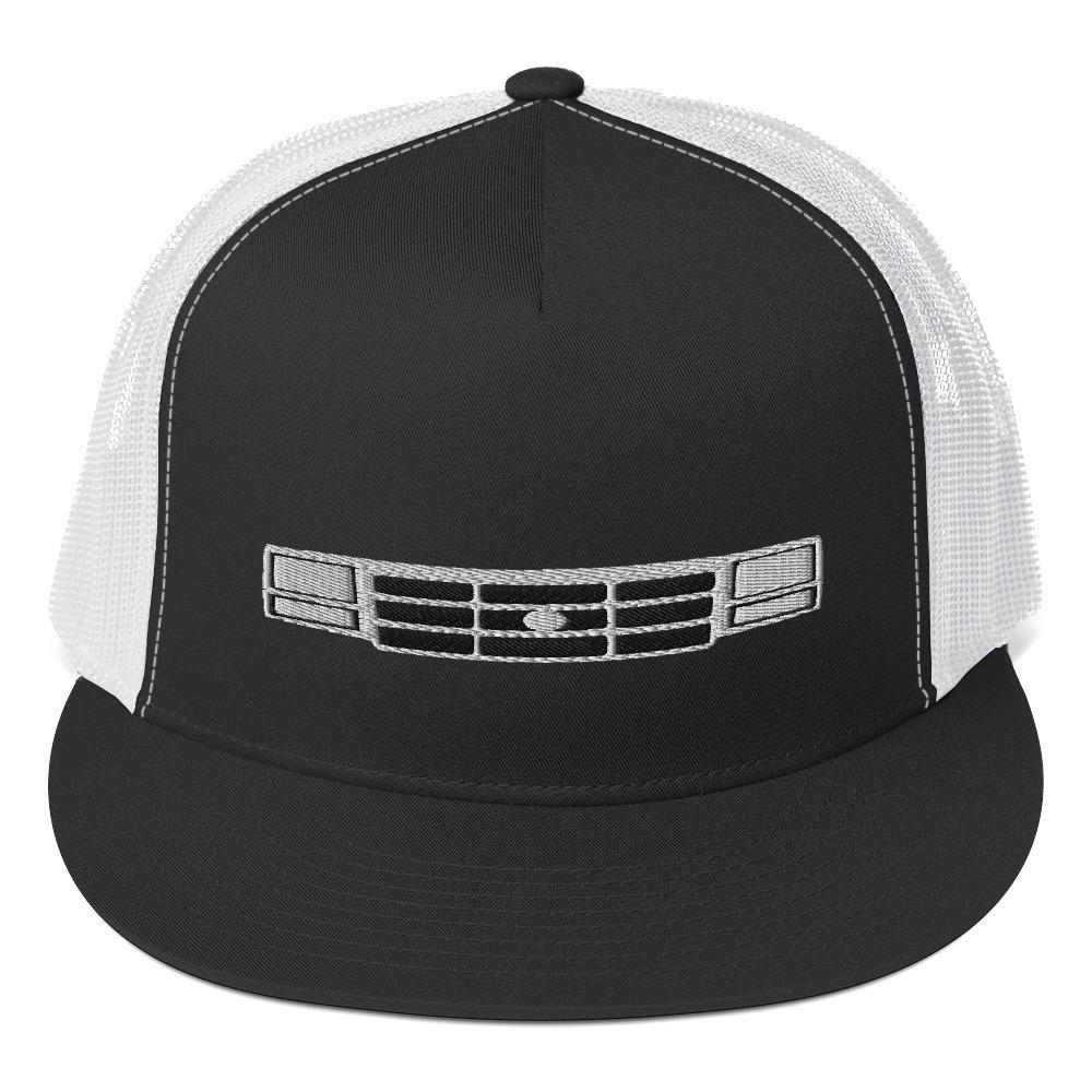 OBS Trucker Hat Cap-In-Black/ White-From Aggressive Thread