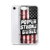 Thumbnail for Power Stroke Diesel American Flag iPhone Case