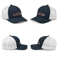 Thumbnail for OBS Chevy OBS Ford Hat in navy and white multiple angles
