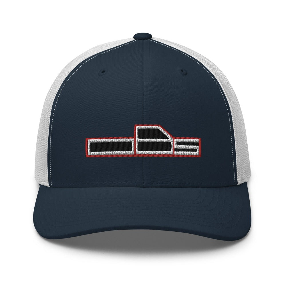OBS OBS Hat Trucker Cap-In-Navy/ White-From Aggressive Thread
