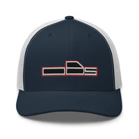 Thumbnail for OBS OBS Hat Trucker Cap-In-Navy/ White-From Aggressive Thread