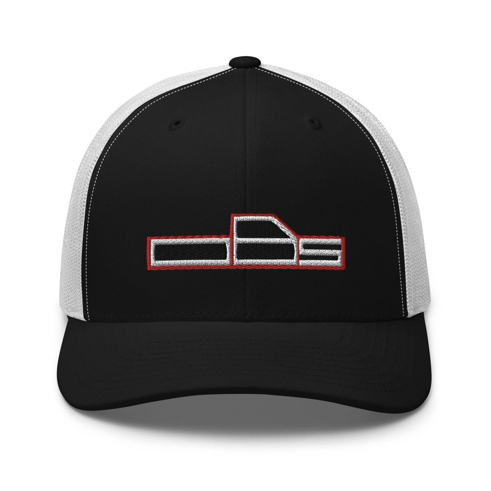OBS Chevy OBS Ford Hat in black and white