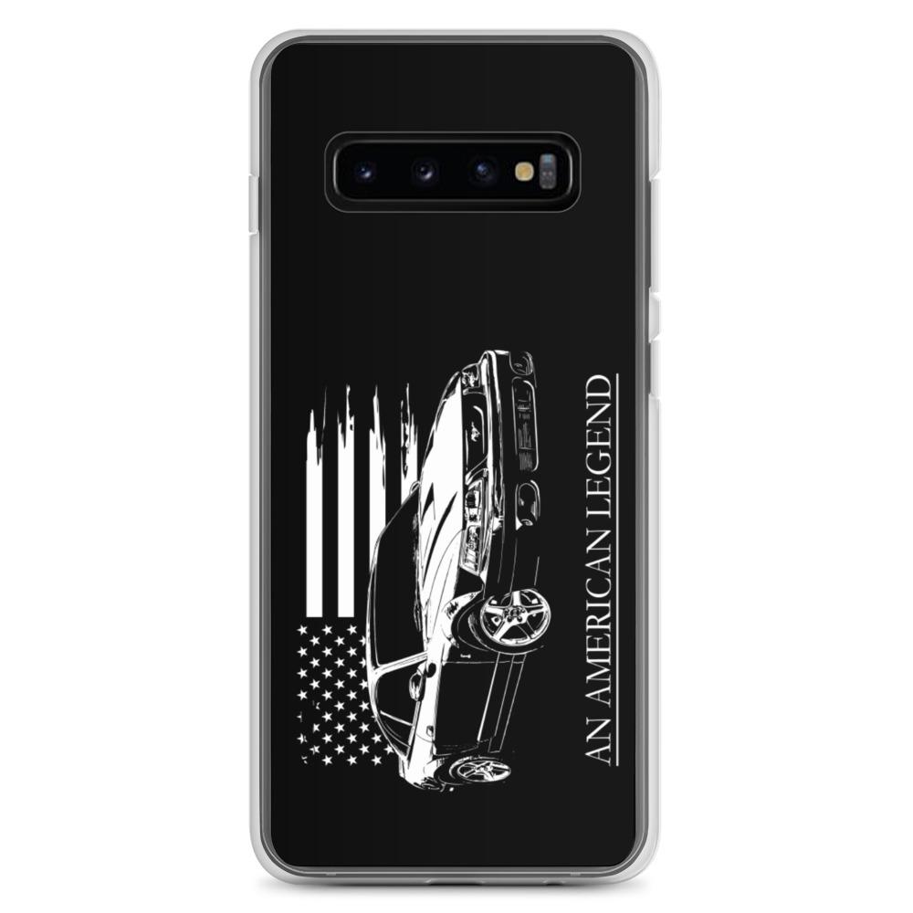 Mustang Cobra American Flag Protective Samsung Phone Case-In-Samsung Galaxy S10+-From Aggressive Thread