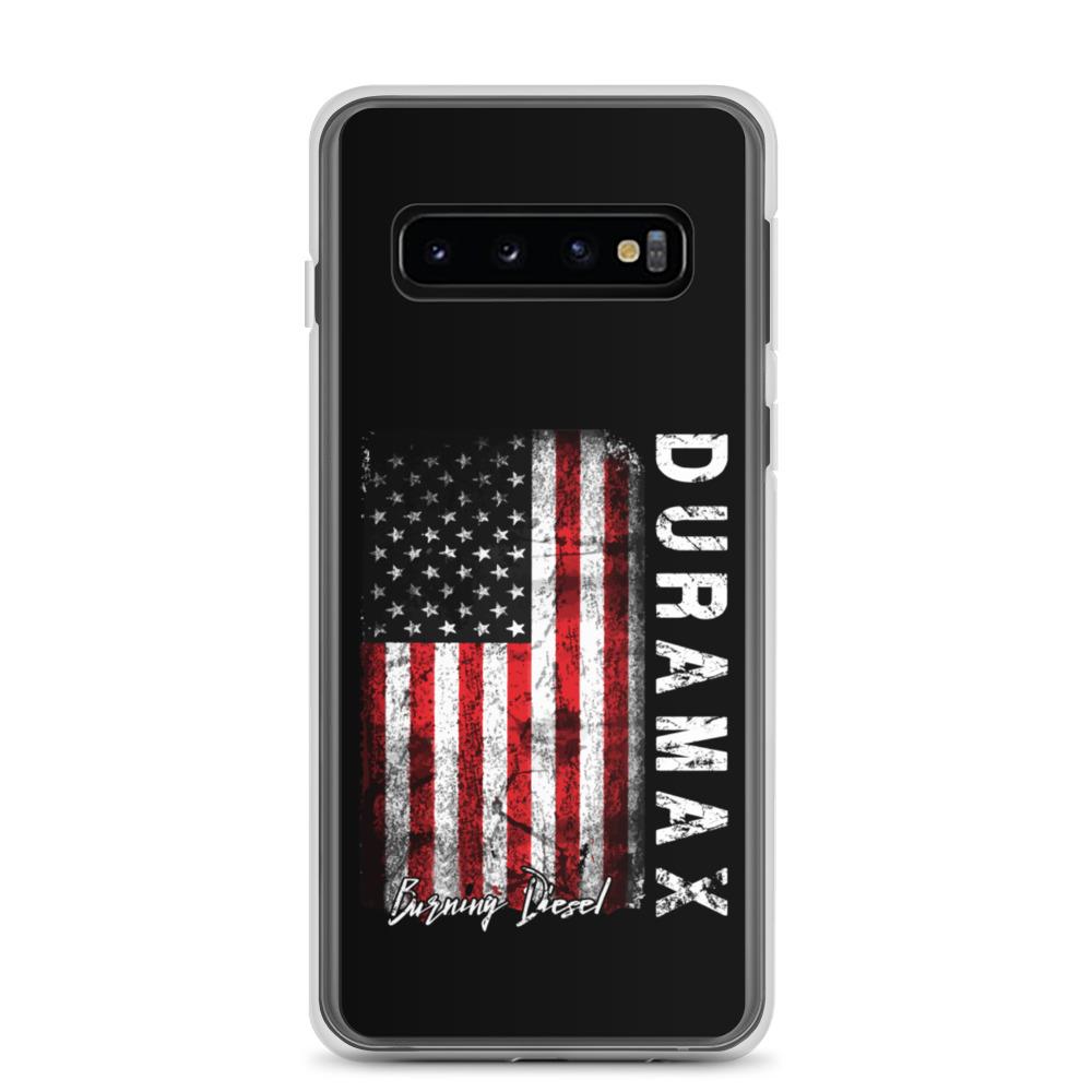 Duramax American Flag Protective Samsung Phone Case-In-Samsung Galaxy S10-From Aggressive Thread