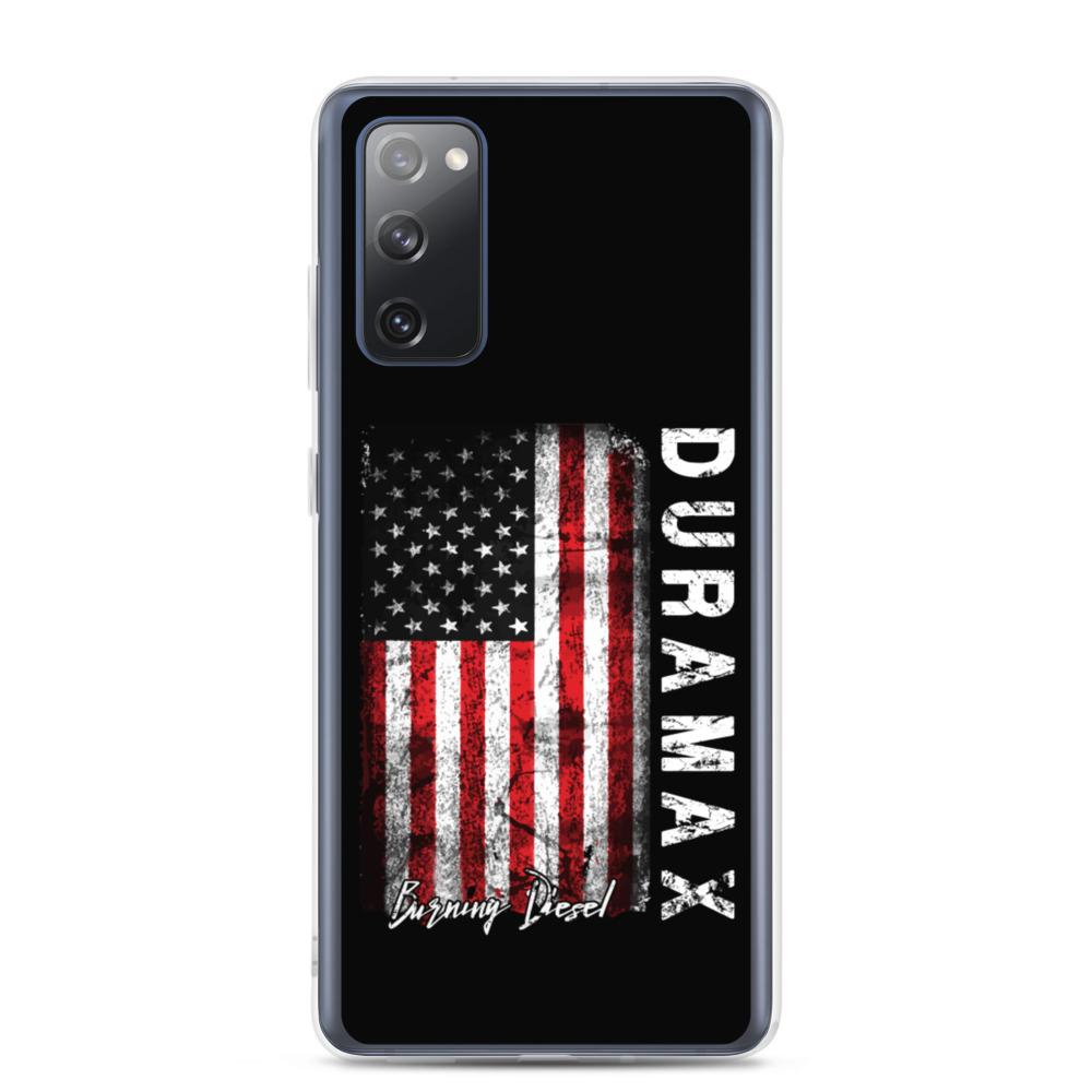 Duramax American Flag Protective Samsung Phone Case-In-Samsung Galaxy S20 FE-From Aggressive Thread