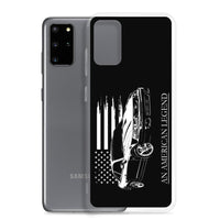 Thumbnail for Mustang Cobra American Flag Protective Samsung Phone Case
