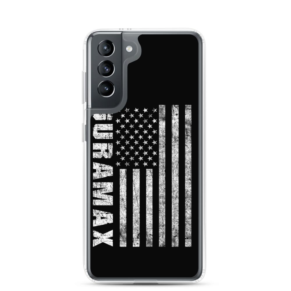 Duramax American Flag Protective Samsung Phone Case-In-Samsung Galaxy S21-From Aggressive Thread