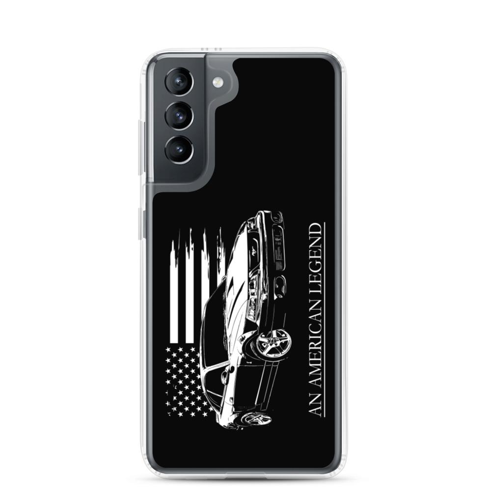 Mustang Cobra American Flag Protective Samsung Phone Case-In-Samsung Galaxy S21-From Aggressive Thread