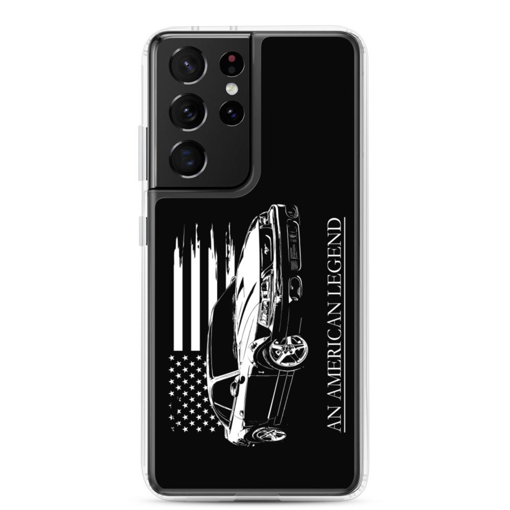 Mustang Cobra American Flag Protective Samsung Phone Case-In-Samsung Galaxy S21 Ultra-From Aggressive Thread