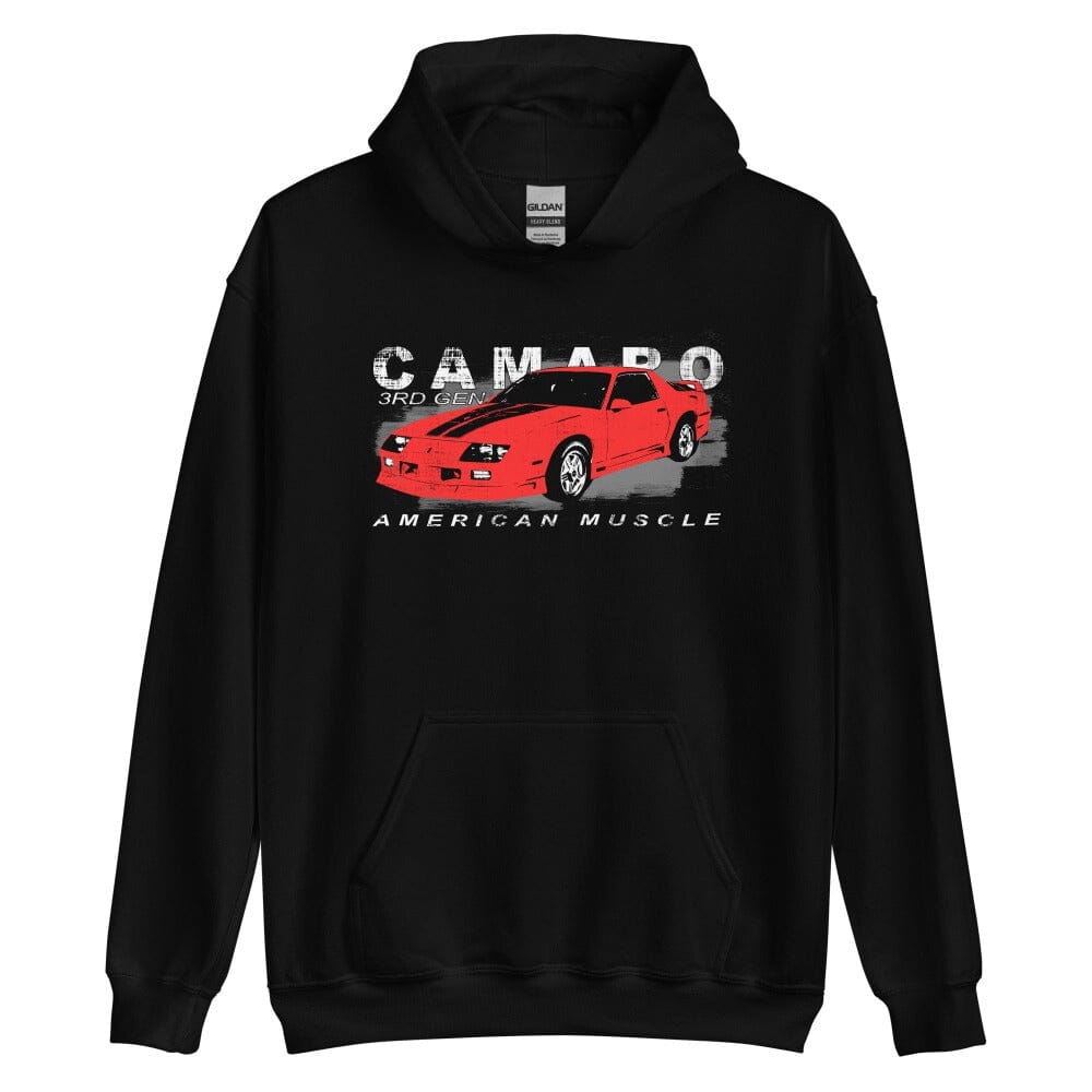 3rd Gen Camaro Hoodie From Aggressive Thread Muscle Car Apparel