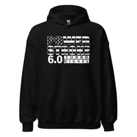 Thumbnail for 6.0 Power Stroke Stars And Stripes Hoodie in Black