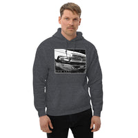 Thumbnail for Man modeling 2nd Gen Dodge Ram Photograph - Hoodie in grey