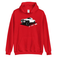 Thumbnail for second gen gasser dodge ram truck hoodie from aggressive thread